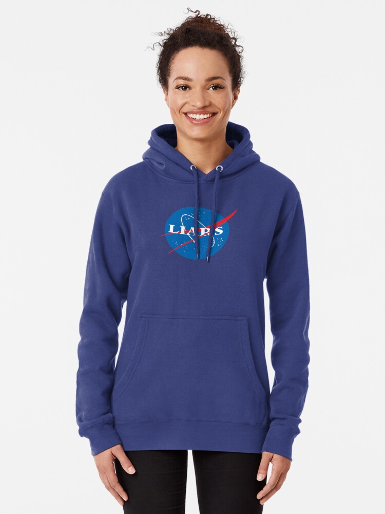 Purple nasa online hoodie