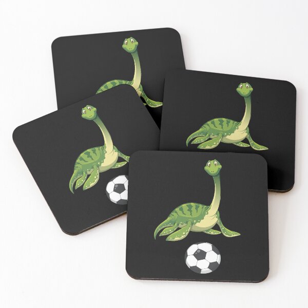 Artikelvorschau, Dinosaurier, der Fußball spielt, lustiger guter Dinosaurier-Fußball-Liebhaber-niedlicher grüner Fußball-Entwurf entworfen und verkauft von pedrored369.