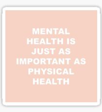 Mental Health Sticker
