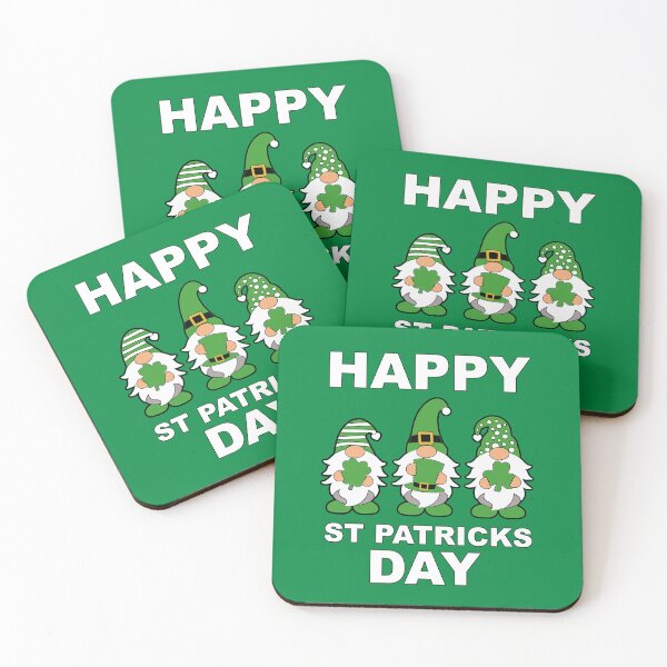 Item preview, Happy St. Patrick's Day Leprechaun Patrick's Irish Ireland designed and sold by Spaceshipsells.