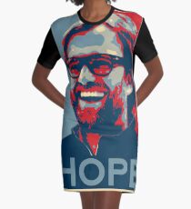 Klopp gives Hope Liverpool Design Graphic T-Shirt Dress