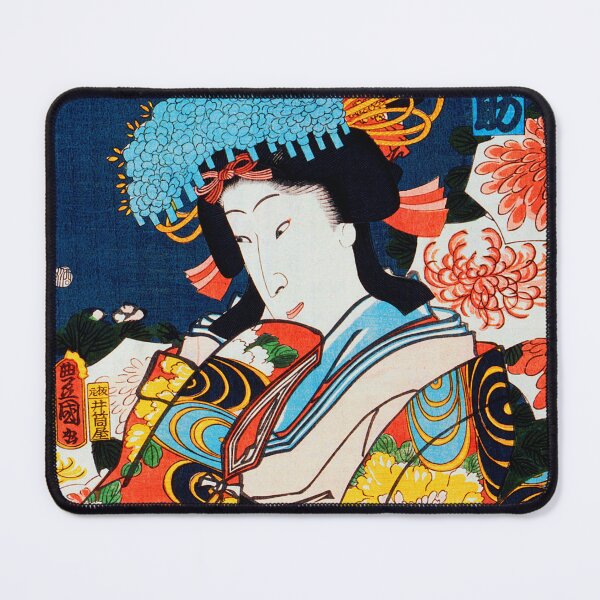 Item preview, traditional Japanese Ukyio-e style illustration of a noble woman designed and sold by RyanCaudell.