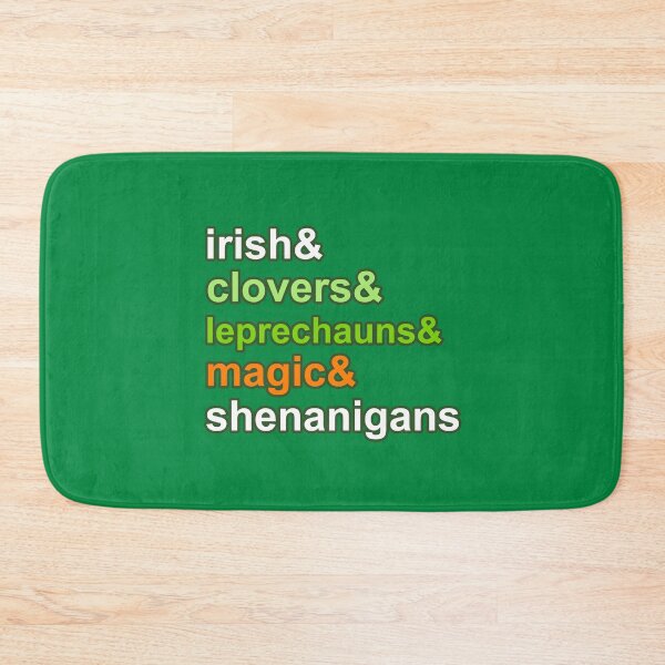 Item preview, Irish Clovers Leprechauns Magic Shenanigans St Patrick's Day designed and sold by Spaceshipsells.