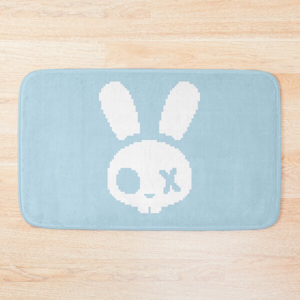Item preview, Skeleton Bunny Logo Fitted T-Shirt designed and sold by ViragMadi.