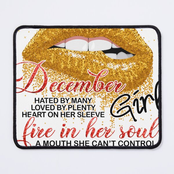 Item preview, December Girl Fire Soul Hated Love Heart Sleeve Mount Can't Control designed and sold by Master Jay.