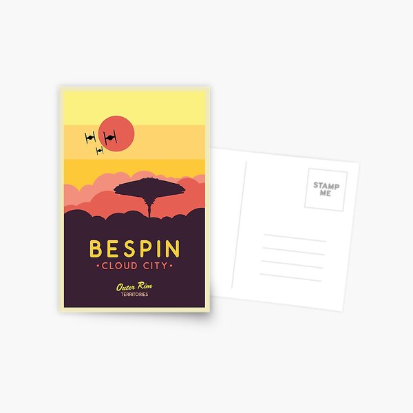 Bespin, Cloud City Poster Postcard