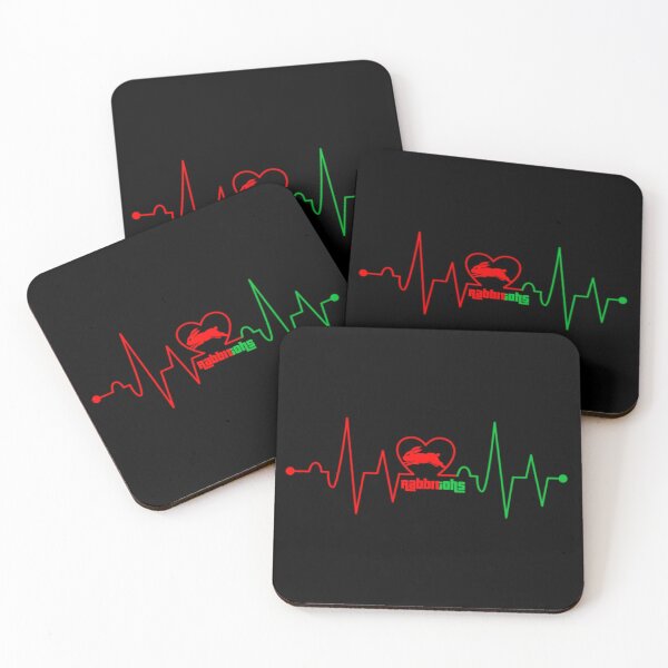 Item preview, South sydney rabbitohs,rabbit,titans,gctitans,sport,heart,heart beat,heartbeat  designed and sold by Yorino.