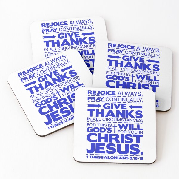 Item preview, 1 Thessalonians 5:16-18 Rejoice Always designed and sold by plushism.