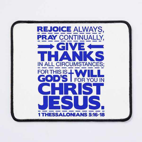 Item preview, 1 Thessalonians 5:16-18 Rejoice Always designed and sold by plushism.