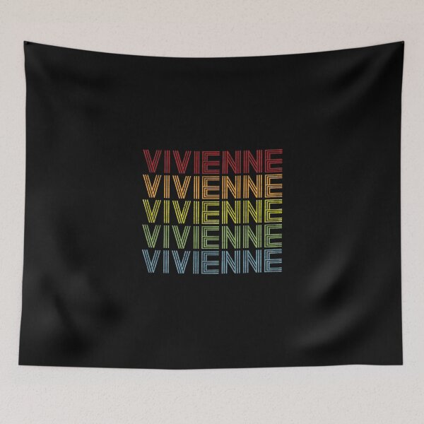 Item preview, Vivienne Name T Shirt - Vivienne Vintage Retro Vivienne Name Gift Item Tee designed and sold by oslandefren.
