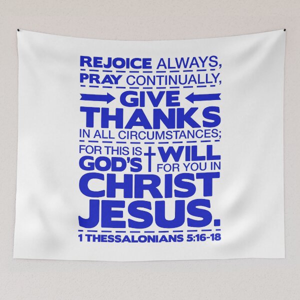 Item preview, 1 Thessalonians 5:16-18 Rejoice Always designed and sold by plushism.