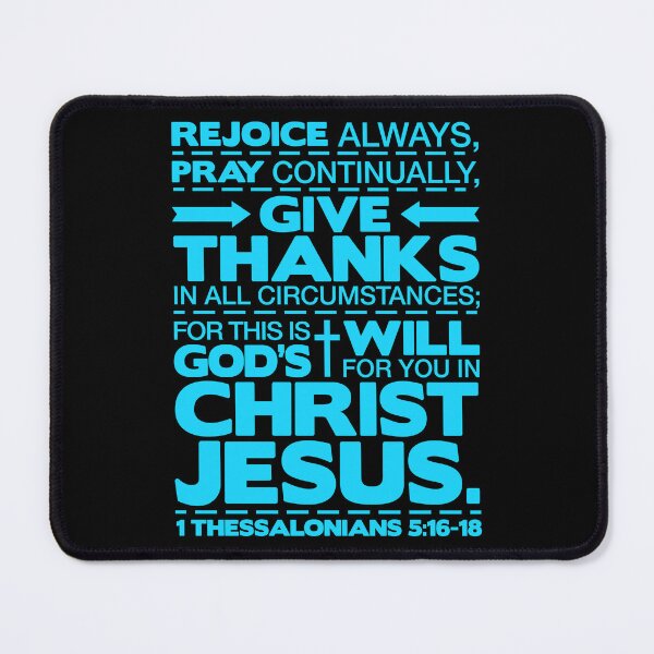 Item preview, 1 Thessalonians 5:16-18 Rejoice Always designed and sold by plushism.
