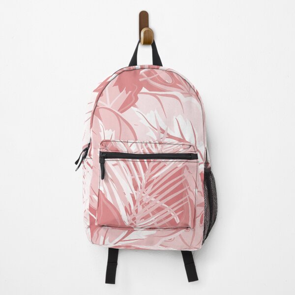 Item preview, Amazonian Tropical Palm Leaves in Pink and White designed and sold by meggydesigns.