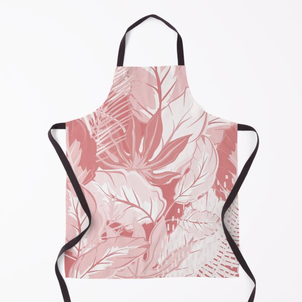 Item preview, Amazonian Tropical Palm Leaves in Pink and White designed and sold by meggydesigns.