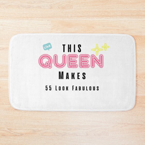 Item preview, funny This Queen Makes 55 Look Fabulous , queen girl  designed and sold by artidesgn.