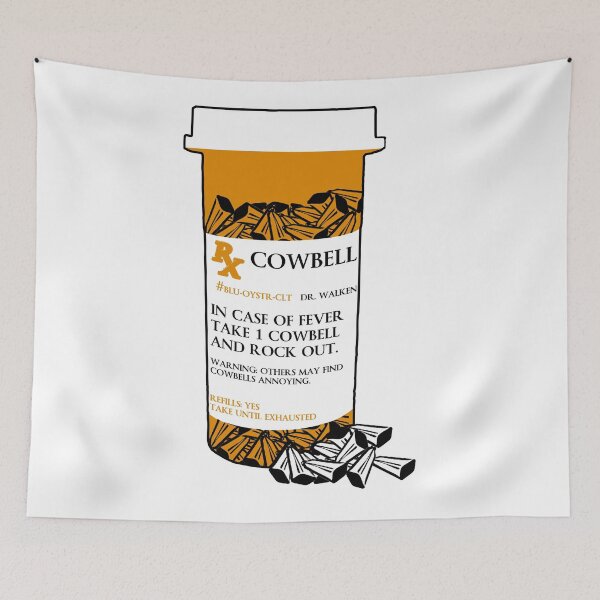 Item preview, Prescription for Cowbell (outlined) designed and sold by baconninjas.