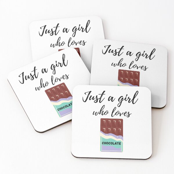 Item preview, Just a girl who loves chocolate designed and sold by rflamha.