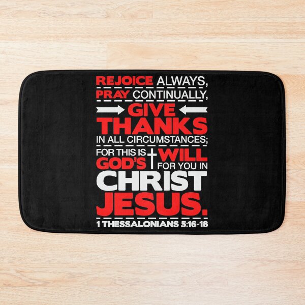 Item preview, 1 Thessalonians 5:16-18 Rejoice Always designed and sold by plushism.