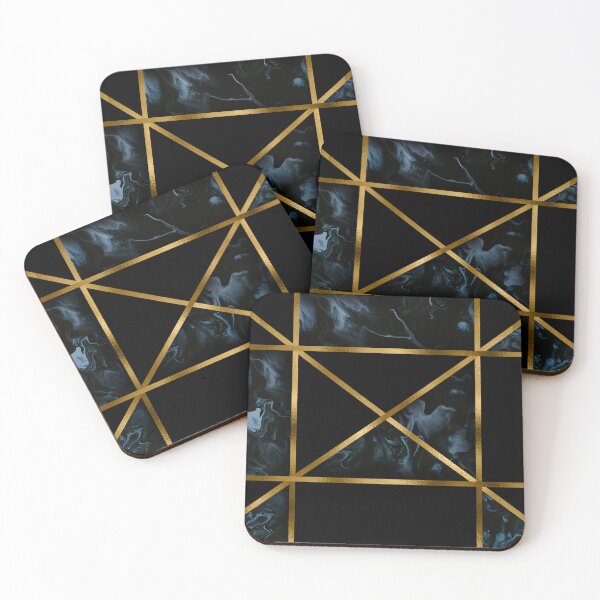 Item preview,   Luxurious Black And Gold Marble Texture designed and sold by RomeoSketches.