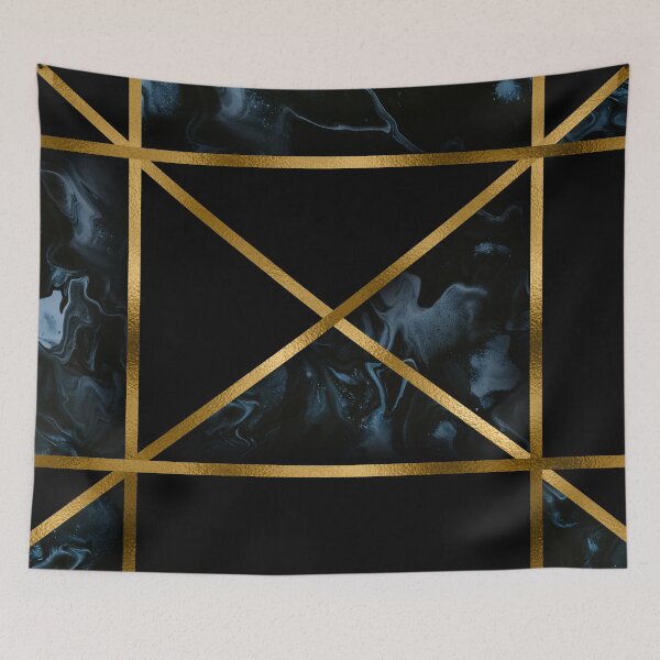 Item preview,   Luxurious Black And Gold Marble Texture designed and sold by RomeoSketches.