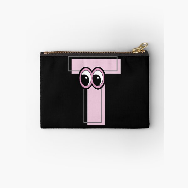 Item preview, Pink letter T with eyes designed and sold by Coffee Lifestyle.