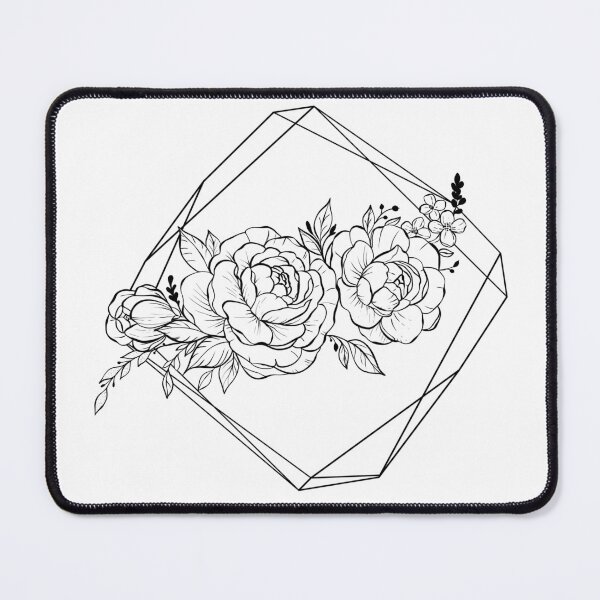 Item preview, tattoo, peony designed and sold by YenaMiwt.