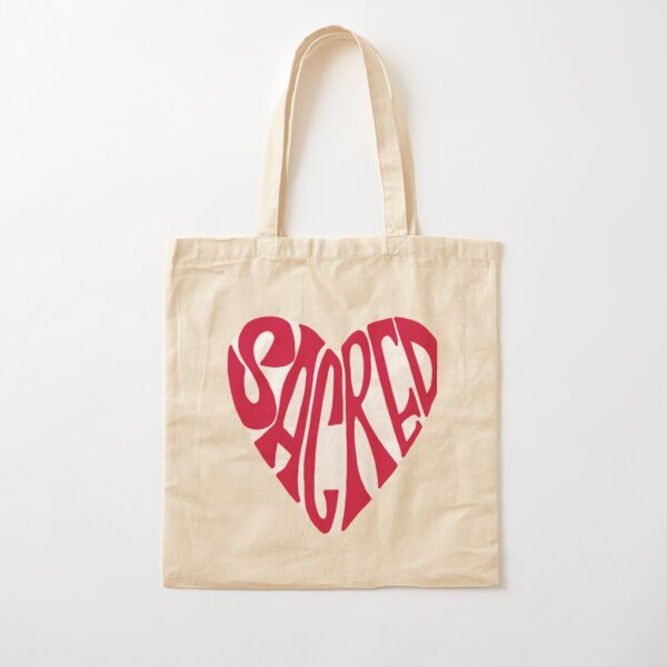 Red Heart Tote Bags for Sale
