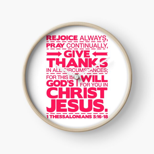 Item preview, 1 Thessalonians 5:16-18 Rejoice Always designed and sold by plushism.