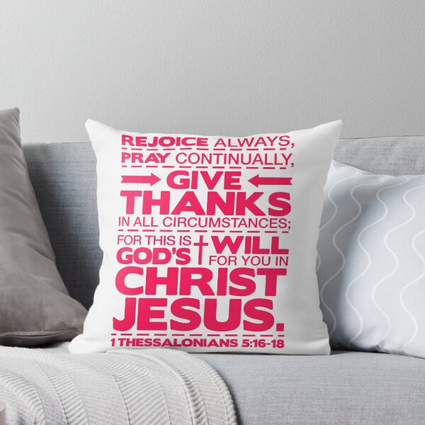Item preview, 1 Thessalonians 5:16-18 Rejoice Always designed and sold by plushism.