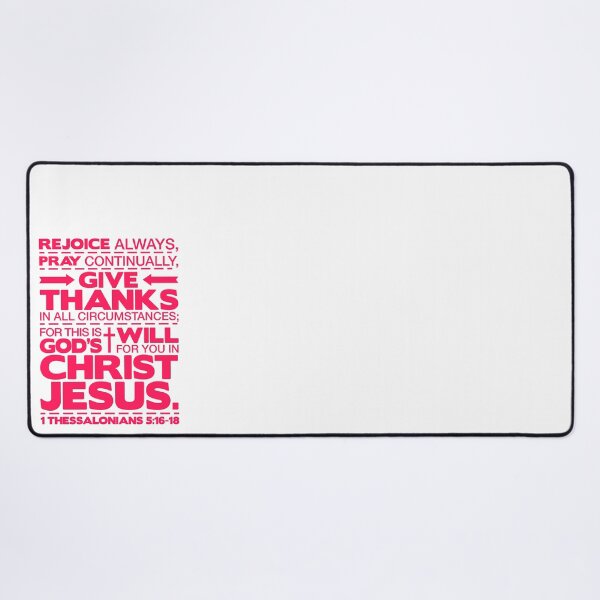 Item preview, 1 Thessalonians 5:16-18 Rejoice Always designed and sold by plushism.