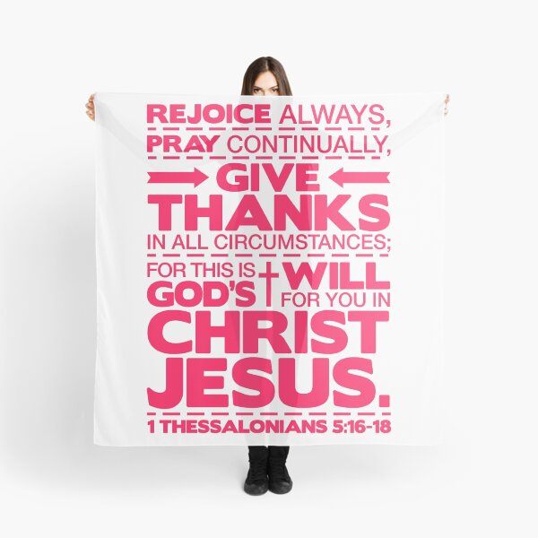 Item preview, 1 Thessalonians 5:16-18 Rejoice Always designed and sold by plushism.