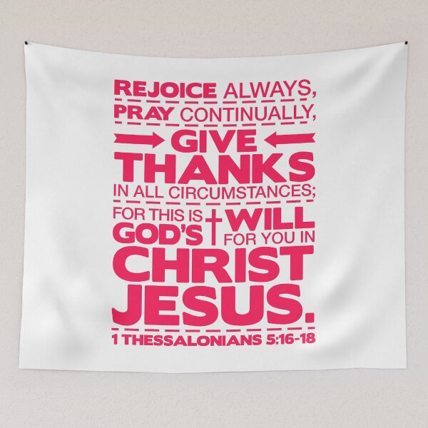 Item preview, 1 Thessalonians 5:16-18 Rejoice Always designed and sold by plushism.