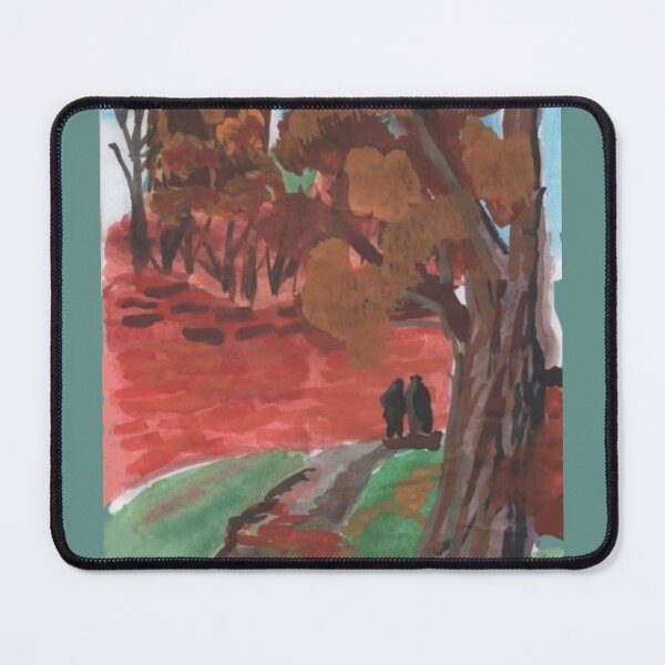 Item preview, Two People on the Path in Forest designed and sold by mila-ola.