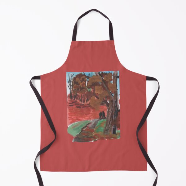 Item preview, Two People on the Path in Forest designed and sold by mila-ola.