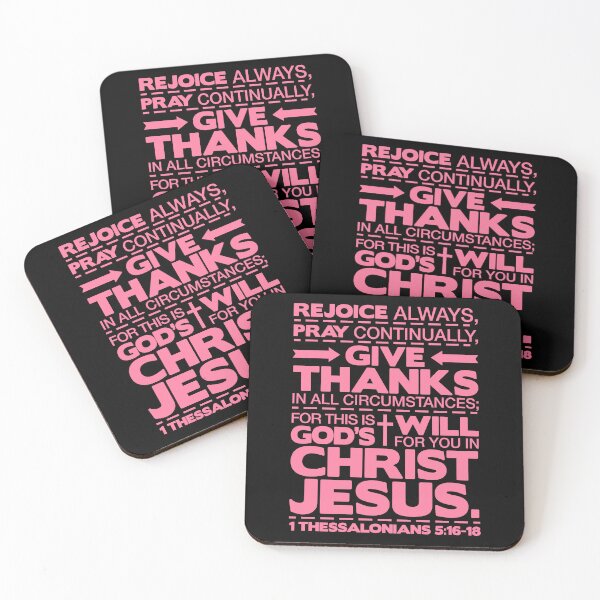 Item preview, 1 Thessalonians 5:16-18 Rejoice Always designed and sold by plushism.