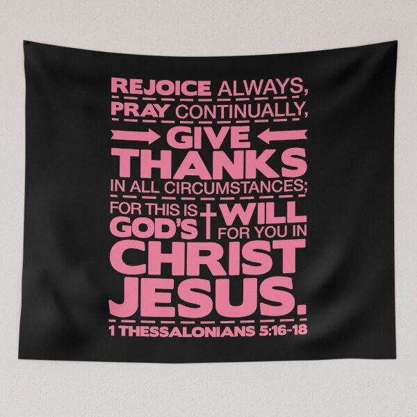 Item preview, 1 Thessalonians 5:16-18 Rejoice Always designed and sold by plushism.