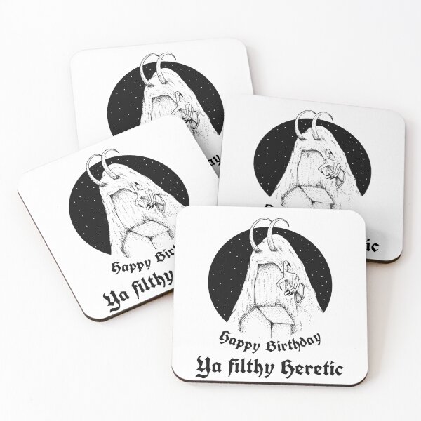 Item preview, Happy Birthday - Ya filthy Heretic designed and sold by PWstore.