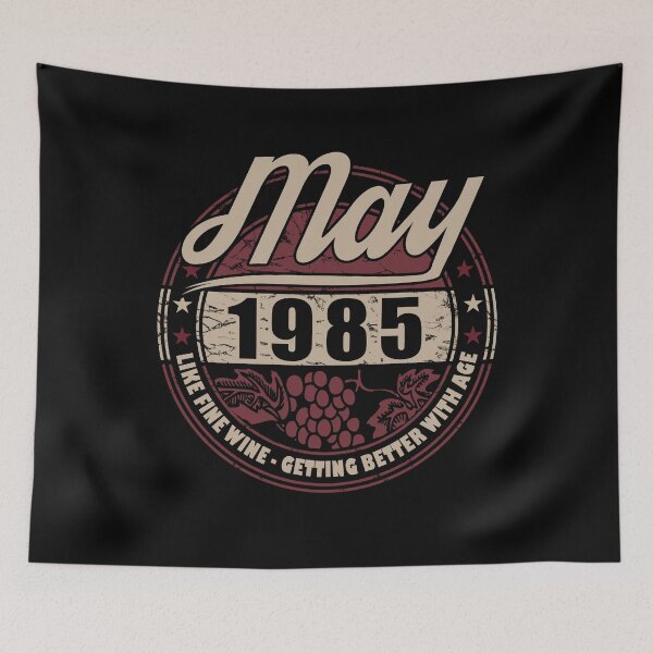 Item preview, Like Fine Wine - May Birthday 1985 designed and sold by MoonsmileProd.