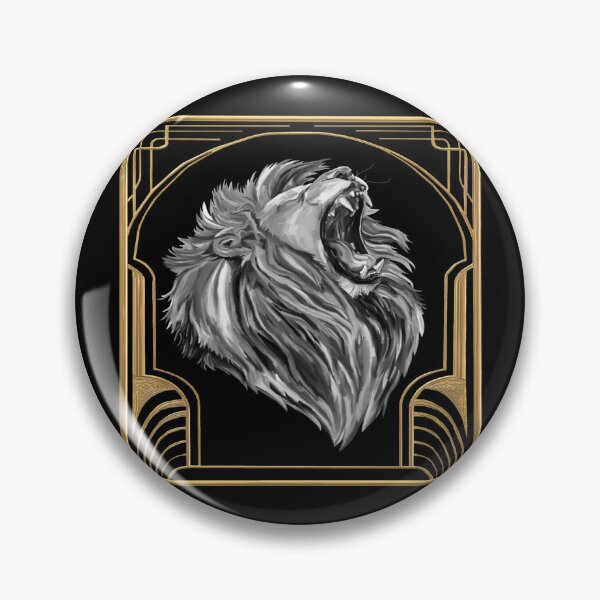Item preview, Deco Art 20's Roaring Lion designed and sold by Deborah Camp.
