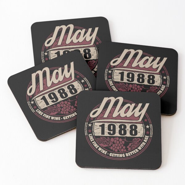 Item preview, Like Fine Wine - May Birthday 1988 designed and sold by MoonsmileProd.