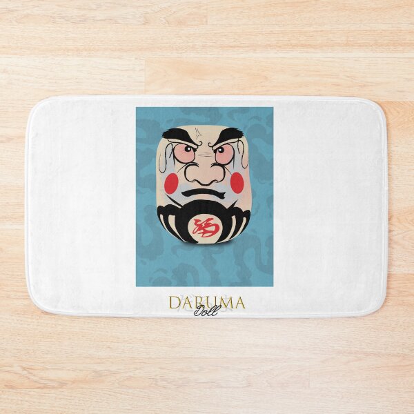 Item preview, Daruma Doll (達磨), Japanese Illustration, Traditional Talisman #01 designed and sold by Printyourspirit.
