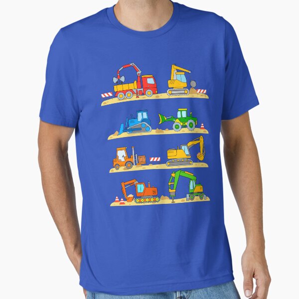 Item preview, Excavator and Construction Vehicle Design for Kids designed and sold by samshirts.
