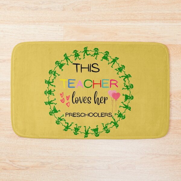 Item preview, funny This Teacher Loves Her Preschoolers, kids lover designed and sold by artidesgn.