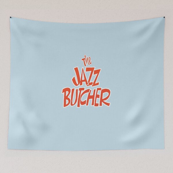 Item preview, The Jazz Butcher Logo Classic T-Shirt designed and sold by ClaudiaSchulte.