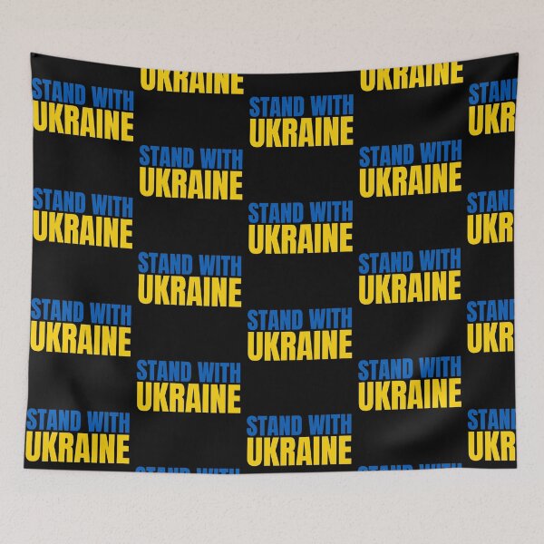 Item preview, Stand With Ukraine designed and sold by RichTeeDesigns.