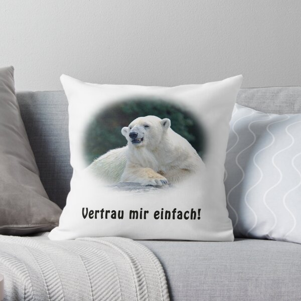 Tricki der Eisbär Dekokissen