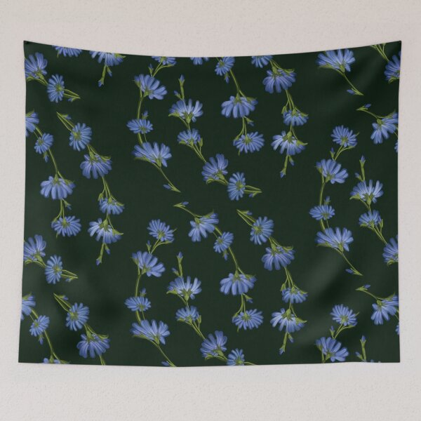 Item preview, Wild chicory floral designed and sold by LiliaKat.