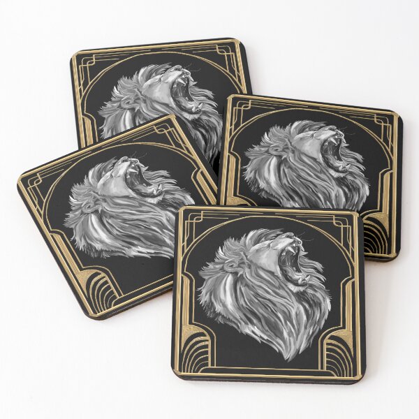 Item preview, Deco Art 20's Roaring Lion designed and sold by Deborah Camp.