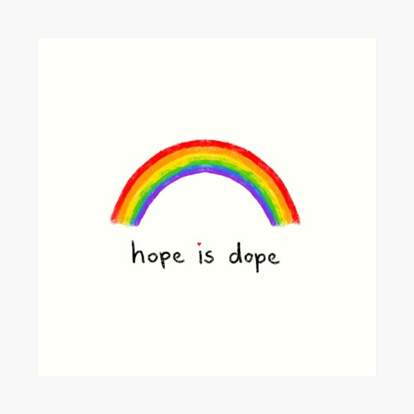 Item preview, hope is dope  designed and sold by Rob Price.