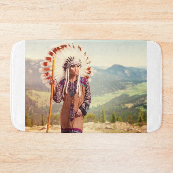 Item preview,  indian chief summer with saying treating respect and dignity designed and sold by LGMmugsdesign.